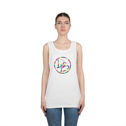 Colorful Graphic Heavy Cotton Tank Top