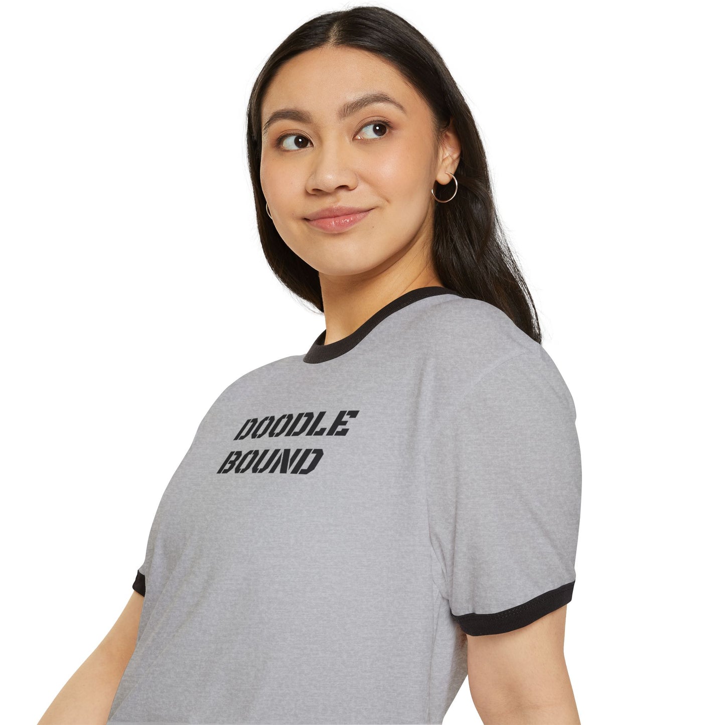 Cotton Ringer T-Shirt – Casual and Creative Wear for Art Lovers