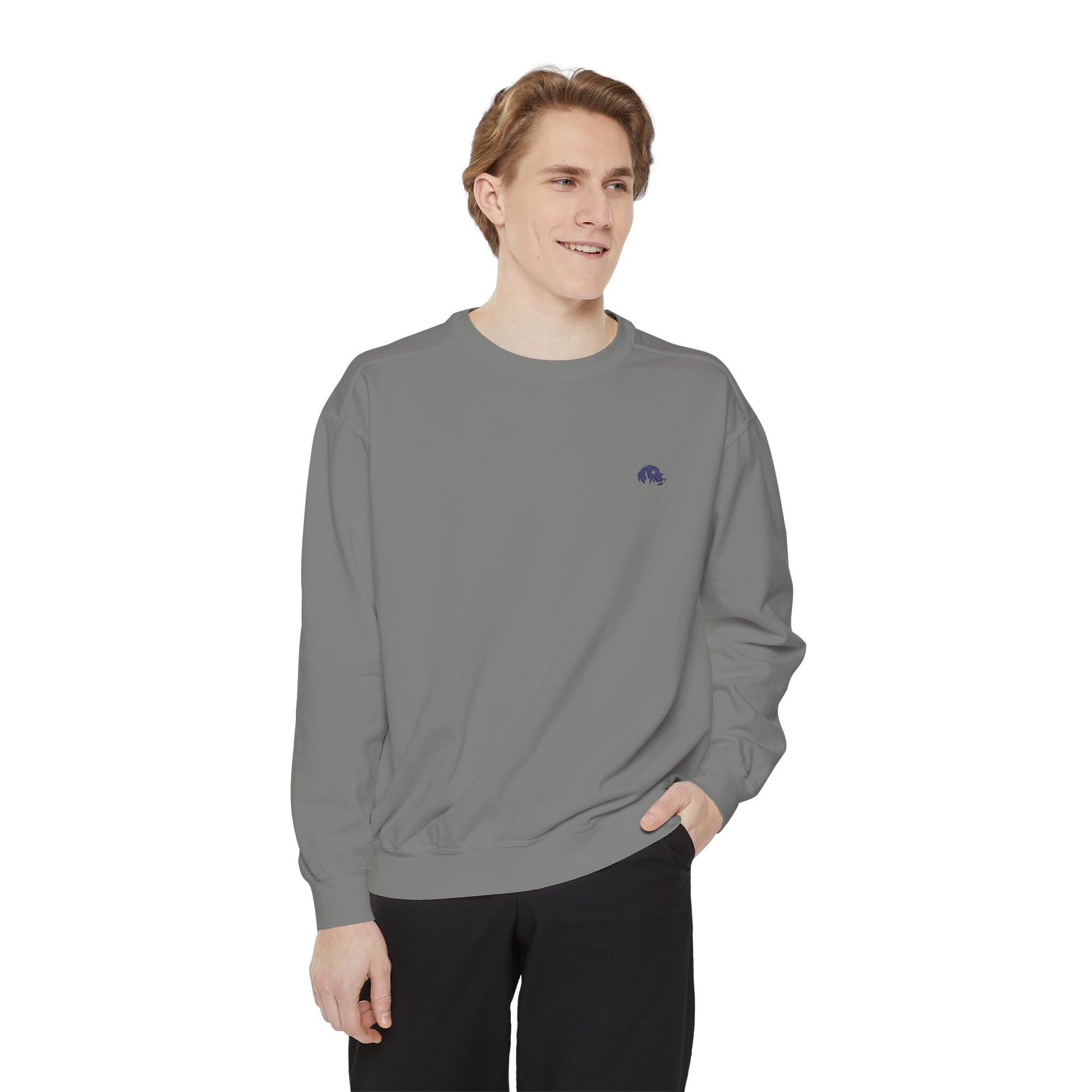 Garment-Dyed Sweatshirt - Cozy Casual Comfort