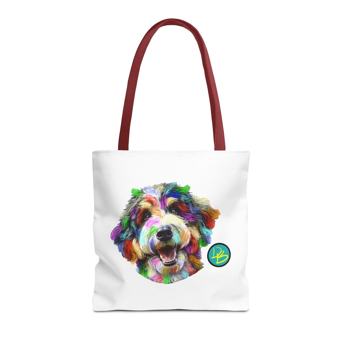 Colorful Dog Tote Bag - Fun and Whimsical Pet Lover's Accessory