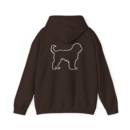 Doodle Bound Heavy Blend Hoodie - Dog Lover Gift