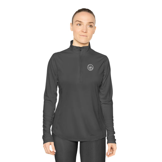 Ladies Comfort Quarter-Zip Pullover for Active Lifestyle