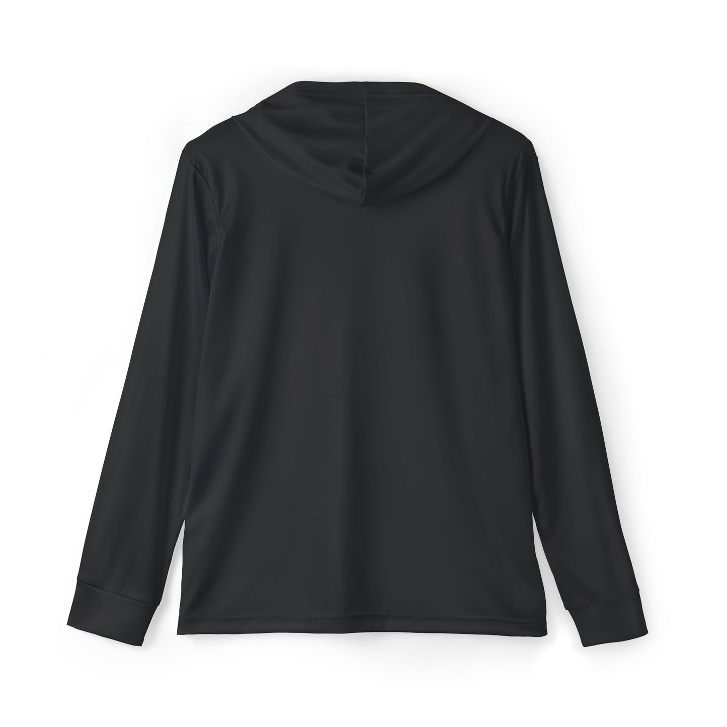 Men's Athletic Warmup Hoodie - Lightweight Black Sportswear