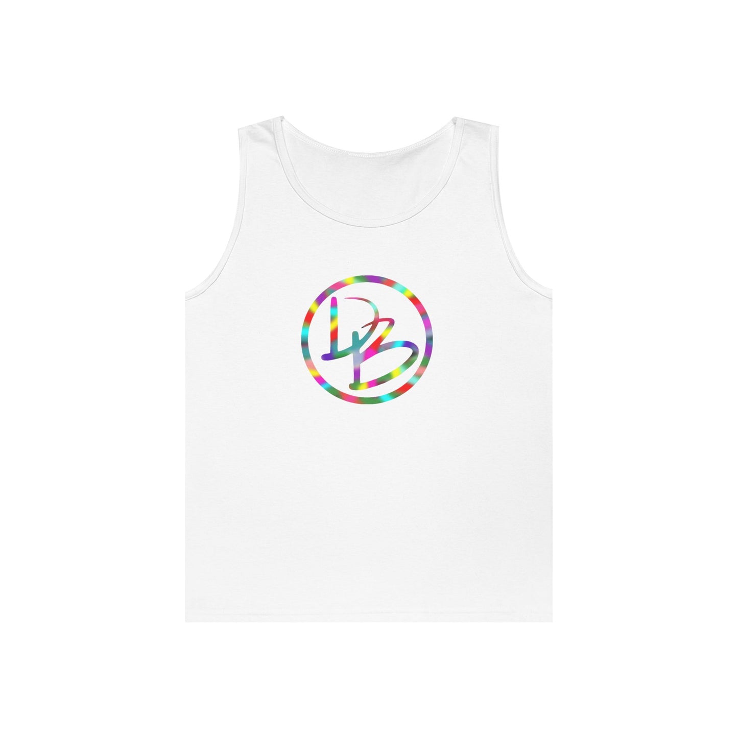 Colorful Graphic Heavy Cotton Tank Top