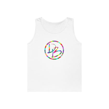 Colorful Graphic Heavy Cotton Tank Top