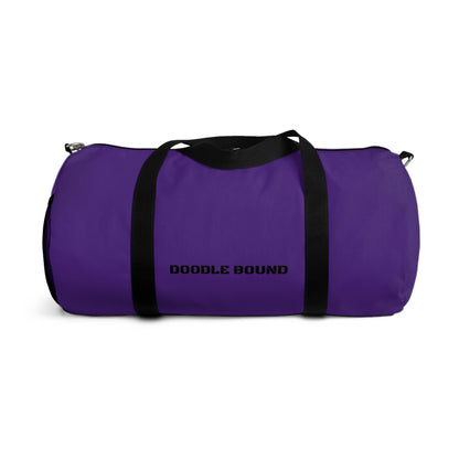 Purple Dog Lover's Duffel Bag - Perfect for Travel & Pet Adventures