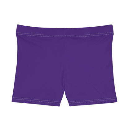 Comfortable Women's Purple Athletic Shorts for Active Lifestyle