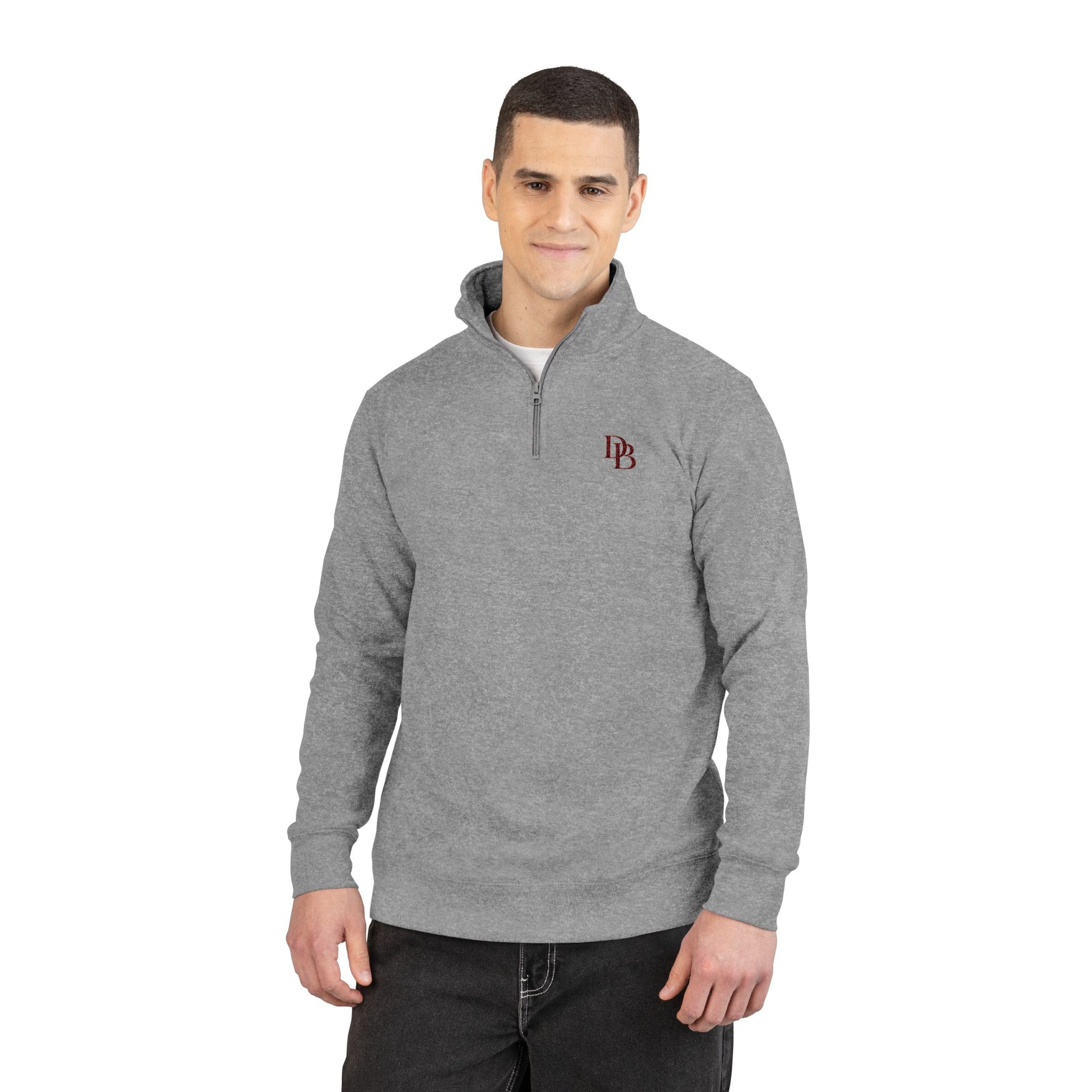 Cozy Fleece Pullover (Embroidery) | Perfect for Casual Outings, Lounging, Gifts, Winter Wear, Embroidered Style