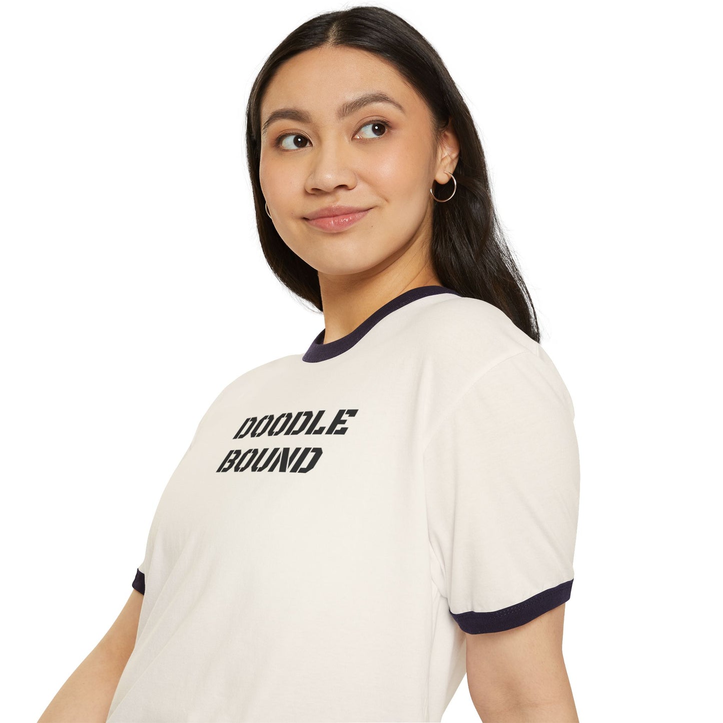 Cotton Ringer T-Shirt – Casual and Creative Wear for Art Lovers