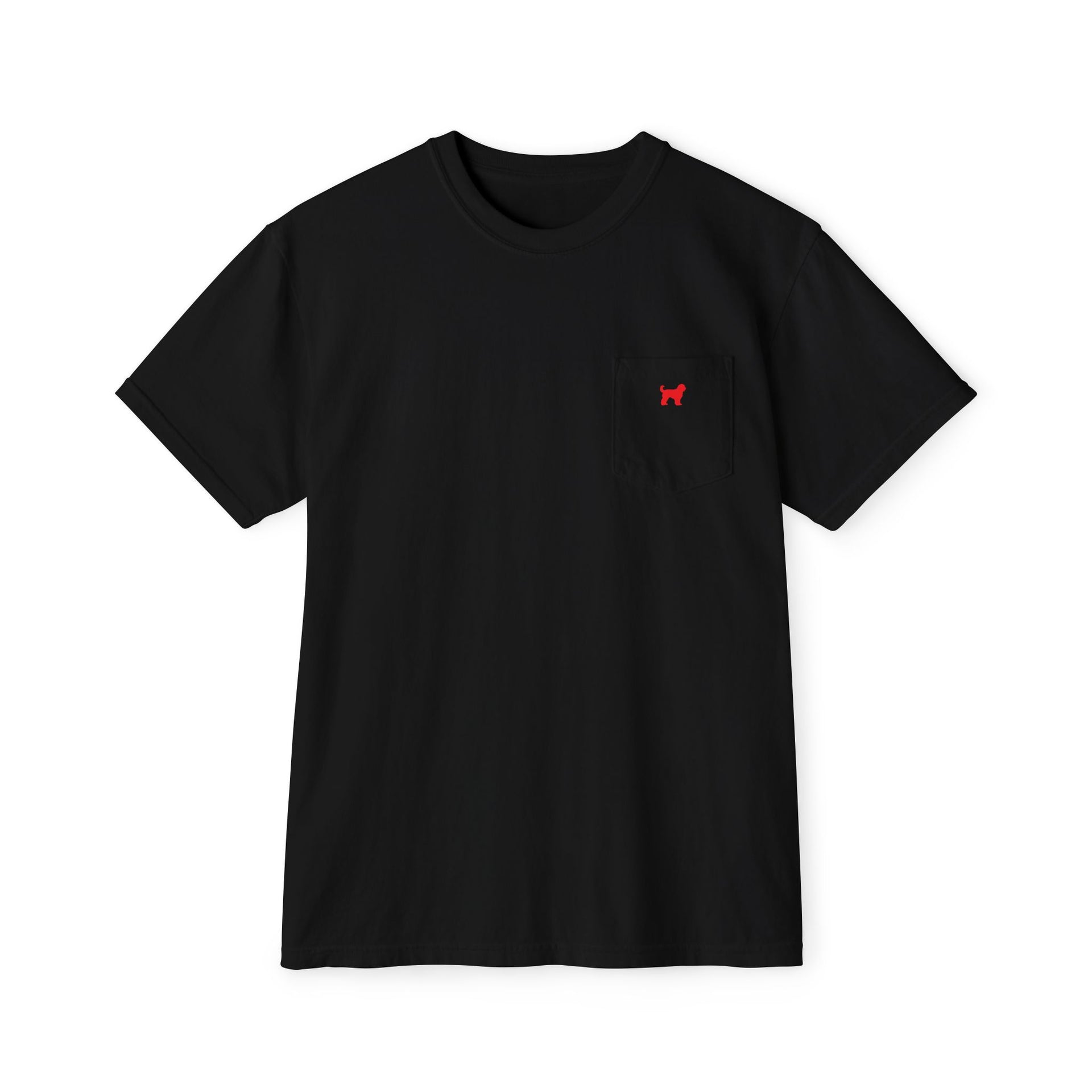 Garment-Dyed Pocket T-Shirt for Casual Comfort, Perfect for Everyday Wear, Gifts, Birthdays, or Relaxed Outings