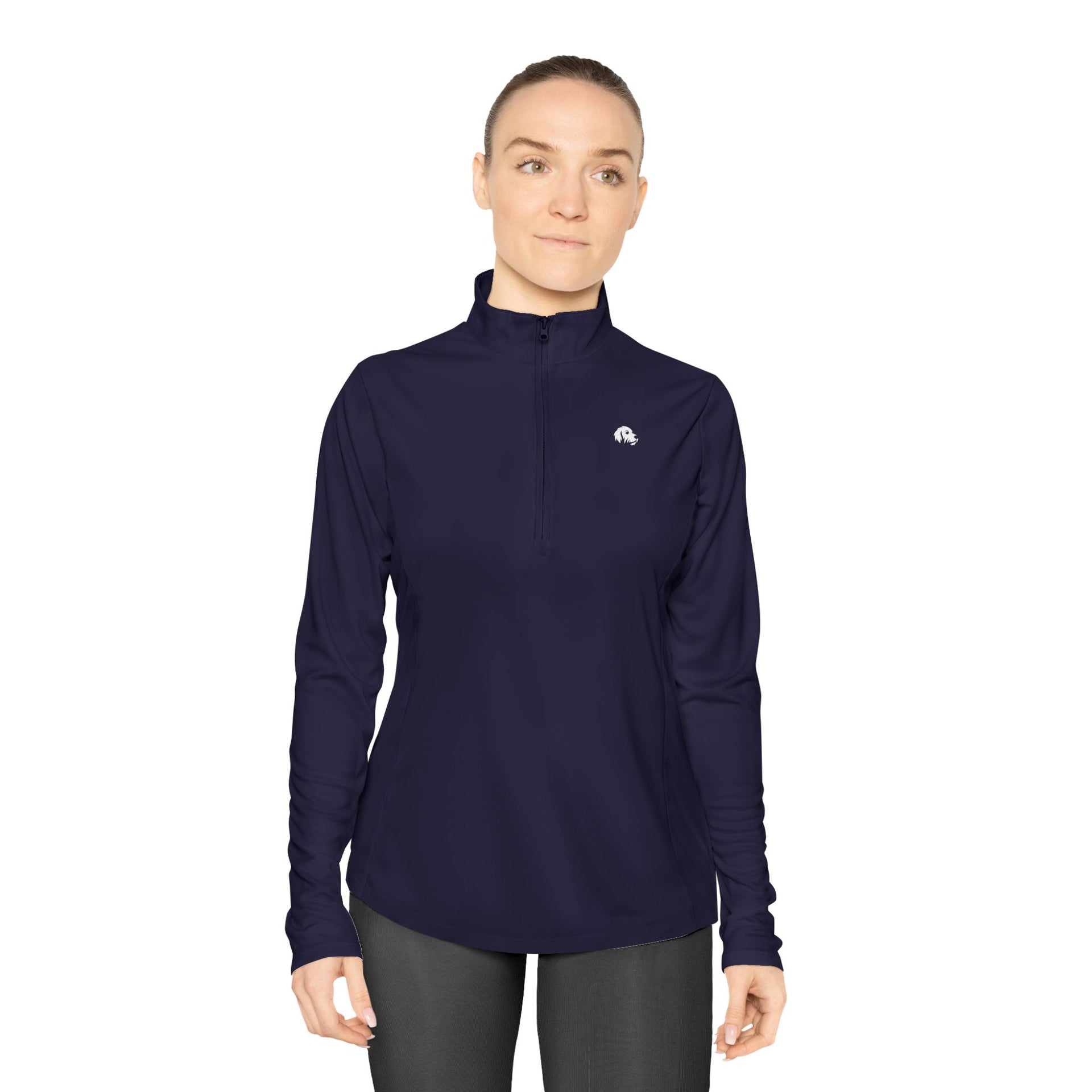 Ladies Comfort Quarter-Zip Pullover for Active Lifestyle