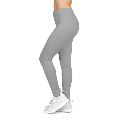 Comfortable Grey Women's Casual Leggings - Perfect for Everyday Comfort