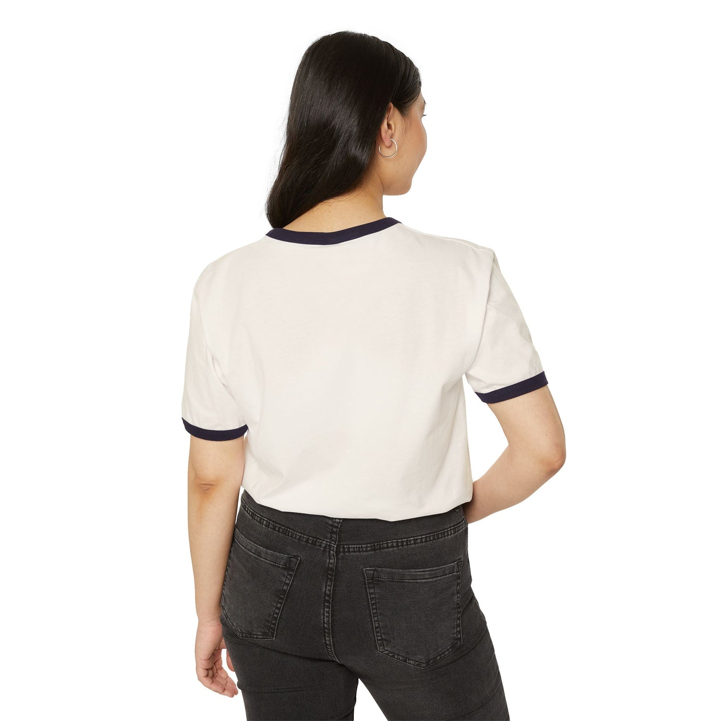 Cotton Ringer T-Shirt – Casual and Creative Wear for Art Lovers