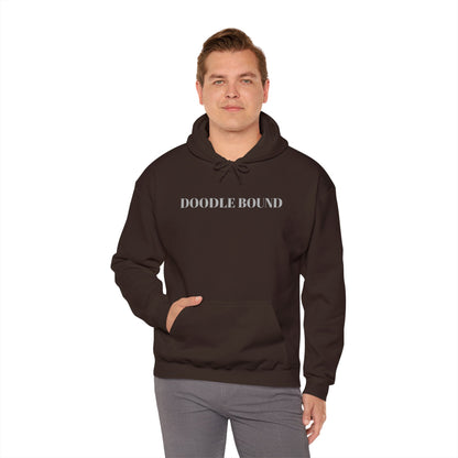 Doodle Bound Heavy Blend Hoodie - Dog Lover Gift