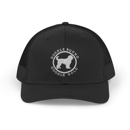 Doodle Round Trucker Cap - Snapback Hat